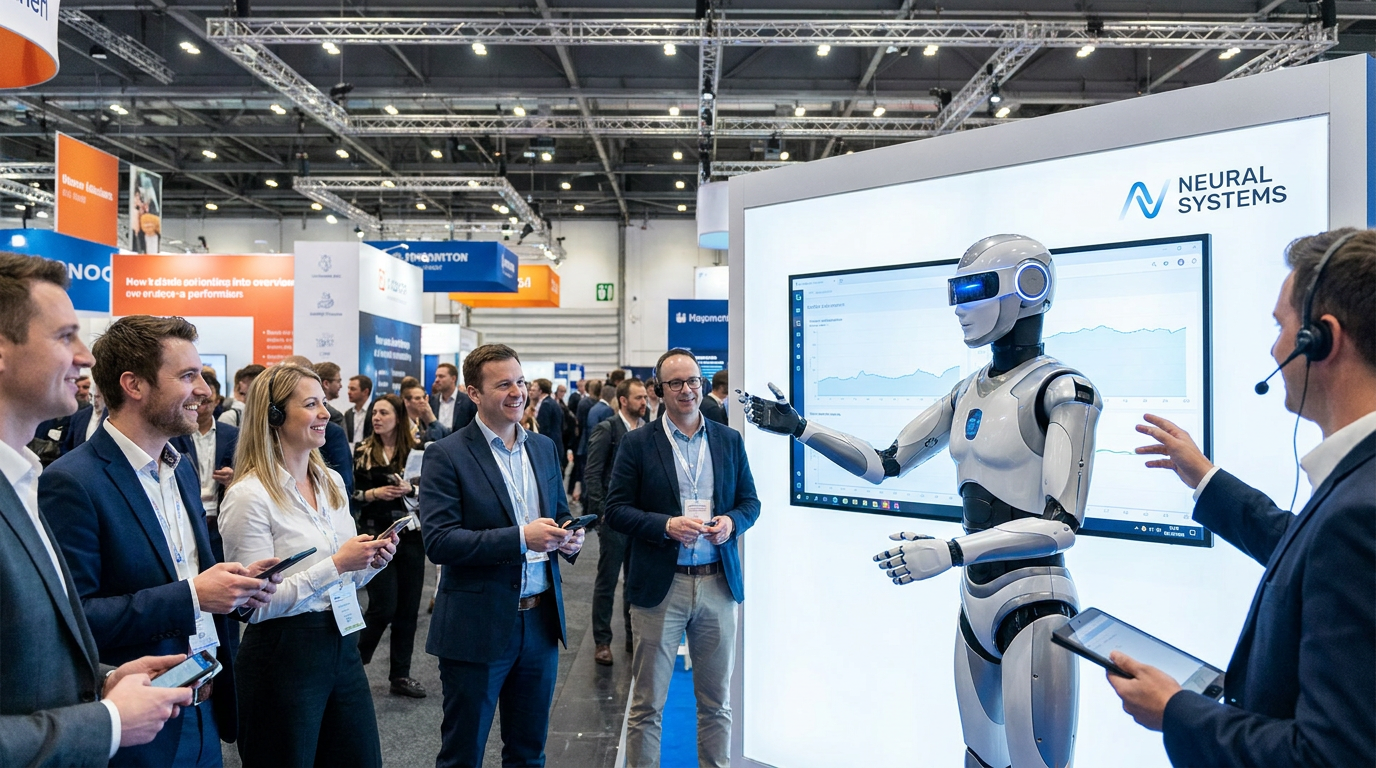 Robot na veľtrh: oplatí sa prenajať humanoida na stánok?