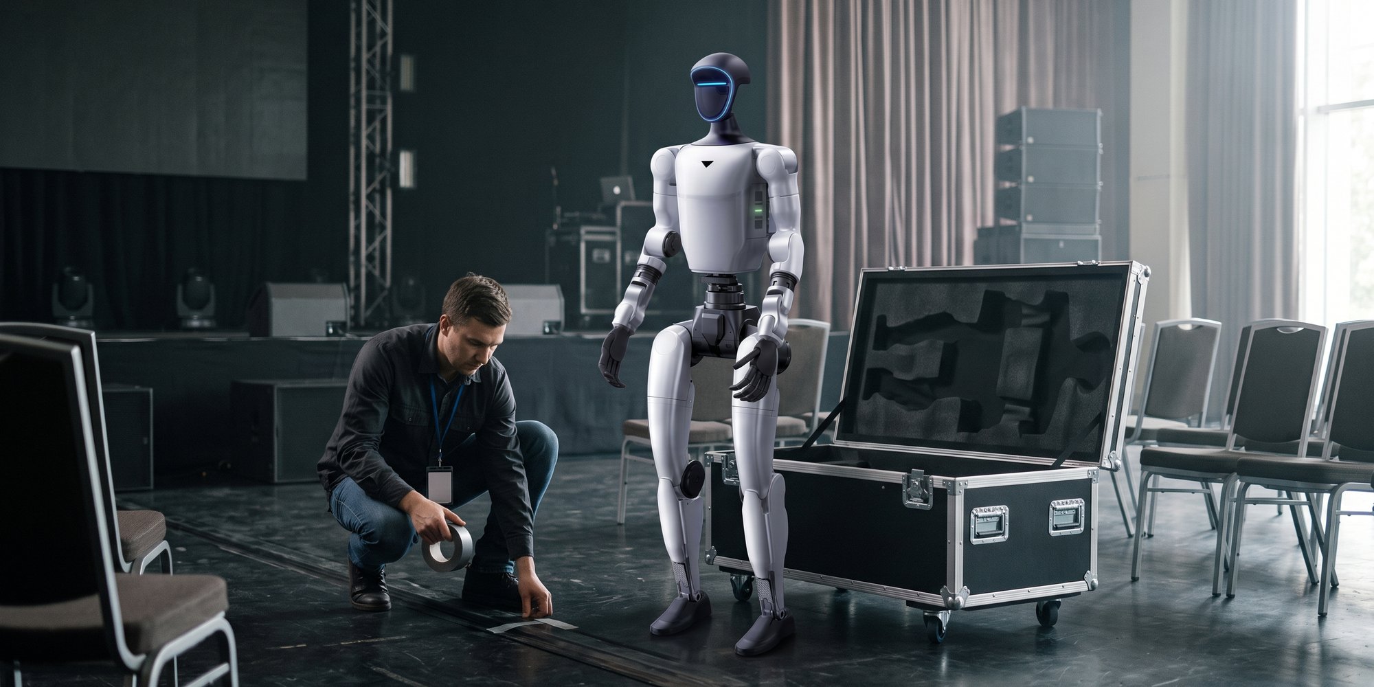 Jak připravit event na příchod humanoidního robota