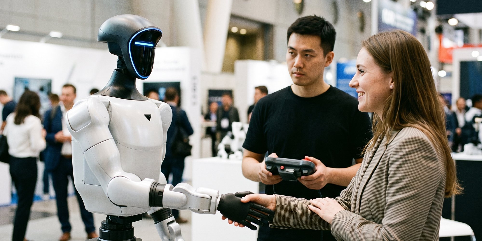 Bezpečnost humanoidního robota mezi lidmi