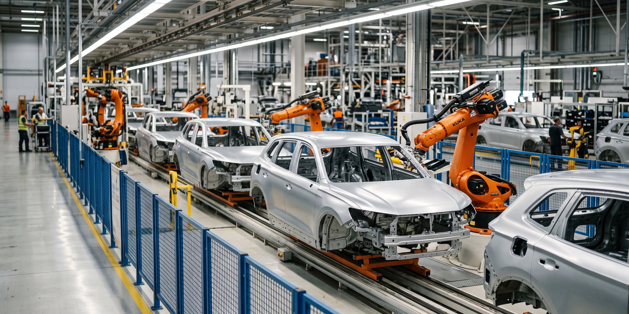 Figure 03: humanoidní robot třídí díly v továrně BMW