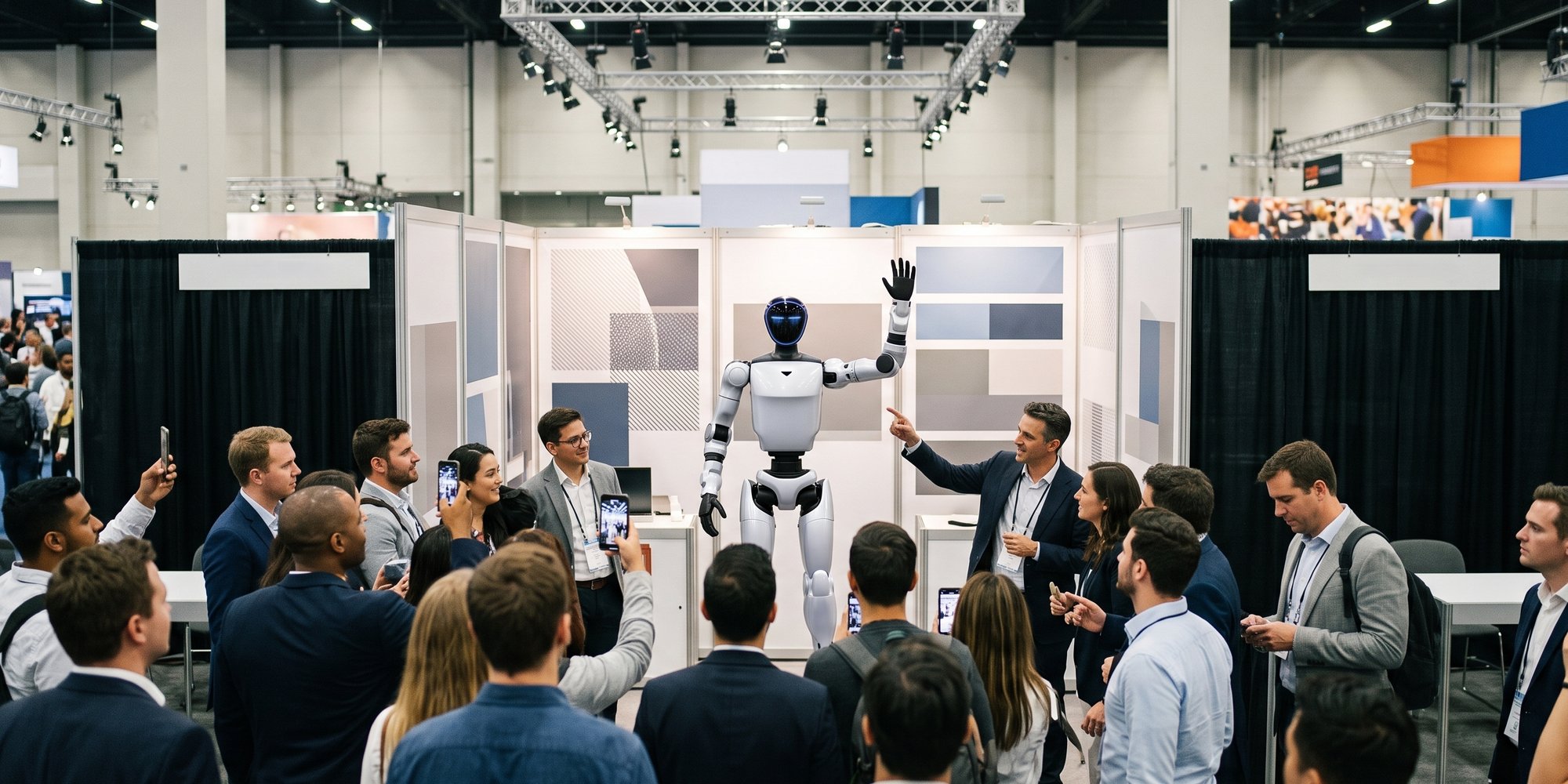 Roboter auf der Messe: Lohnt sich ein Humanoid am Stand?