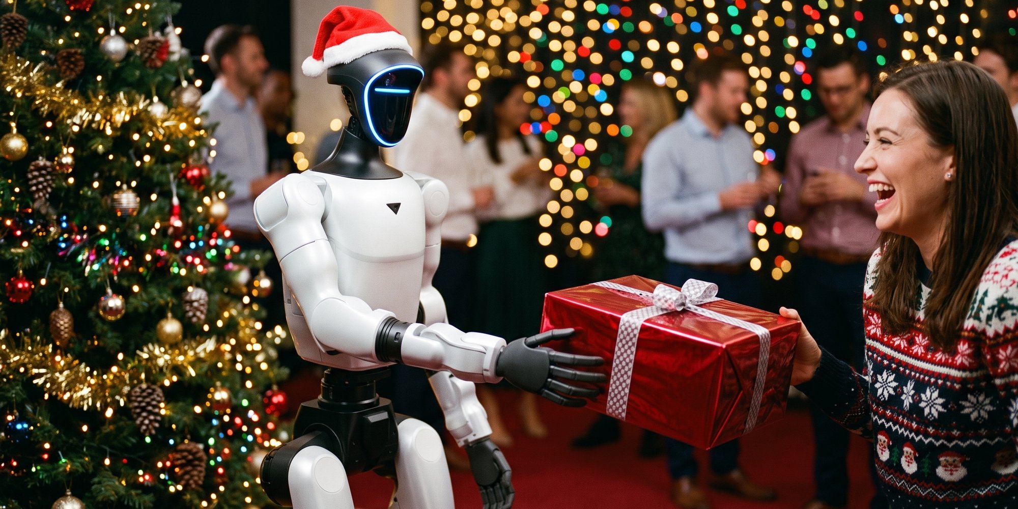 Christmas party robot: a programme that beats the raffle