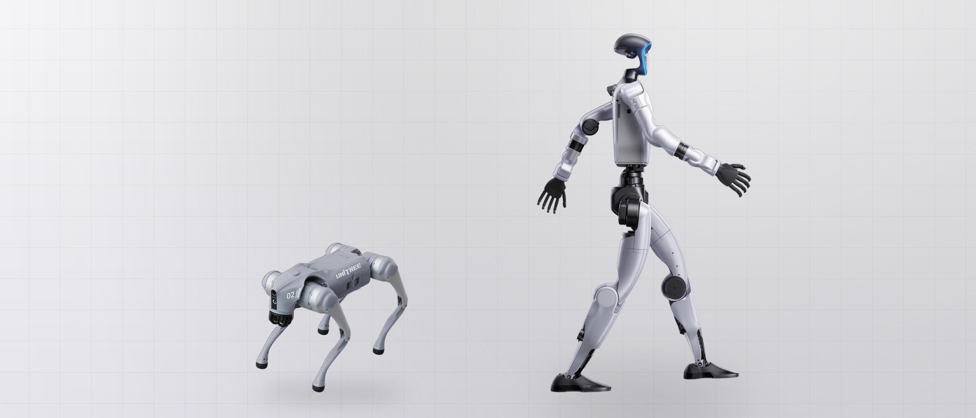 Humanoider Roboter MONTARI zwischen Gästen auf einer Firmenveranstaltung, daneben der Operator