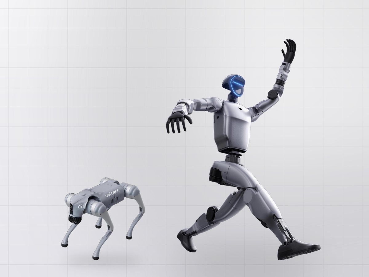 Humanoid robot: trade fairs